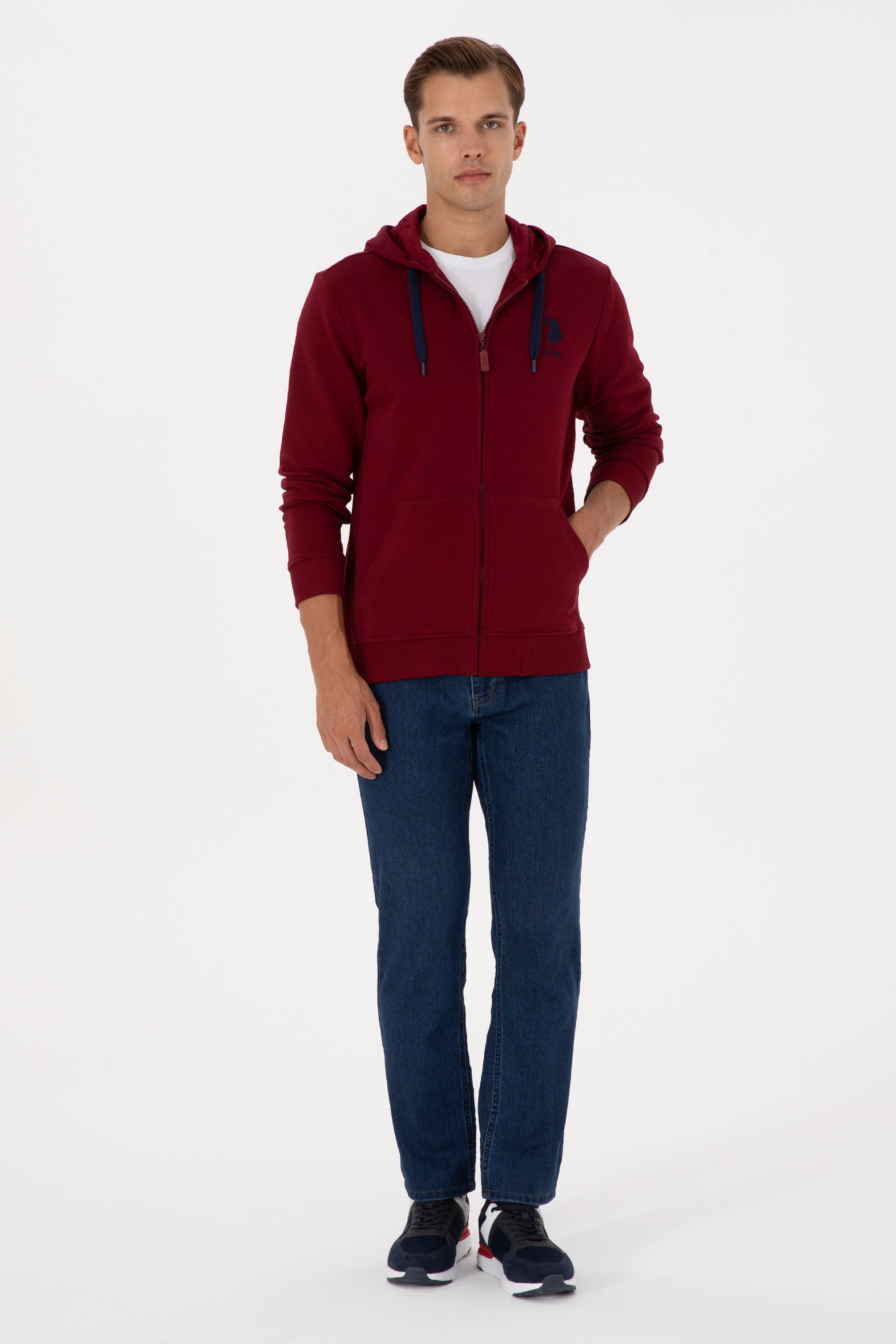 Sweat-shirt GARMAN BURGUNDY