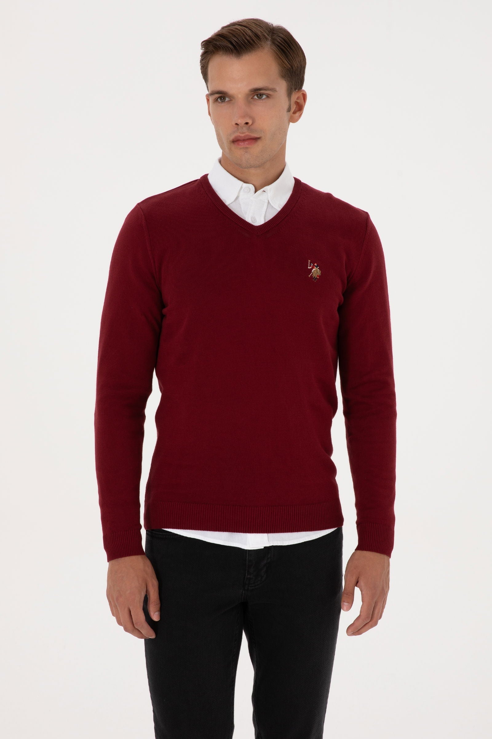 Pull TD03 BURGUNDY