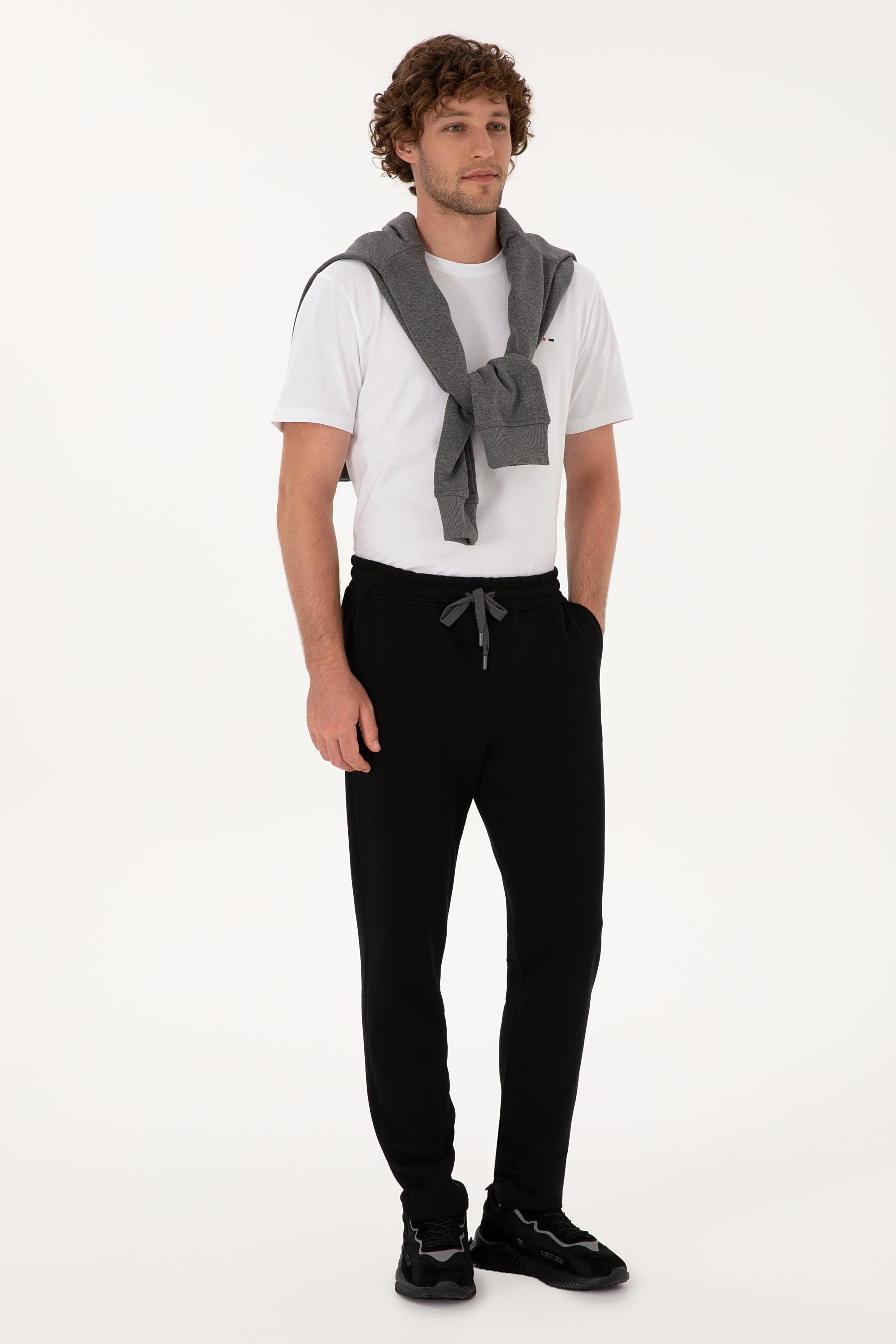 PANTALON HOMME HENBIX BLACK
