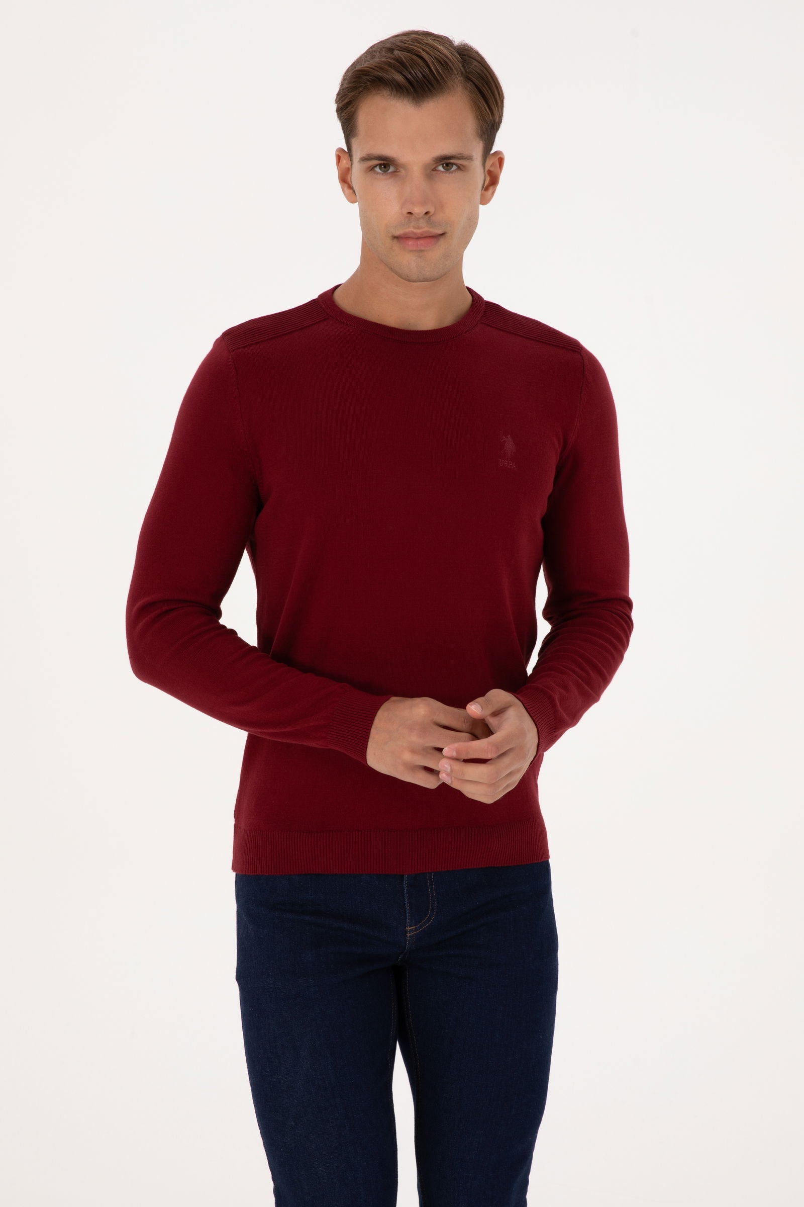 Pull TD01 BURGUNDY
