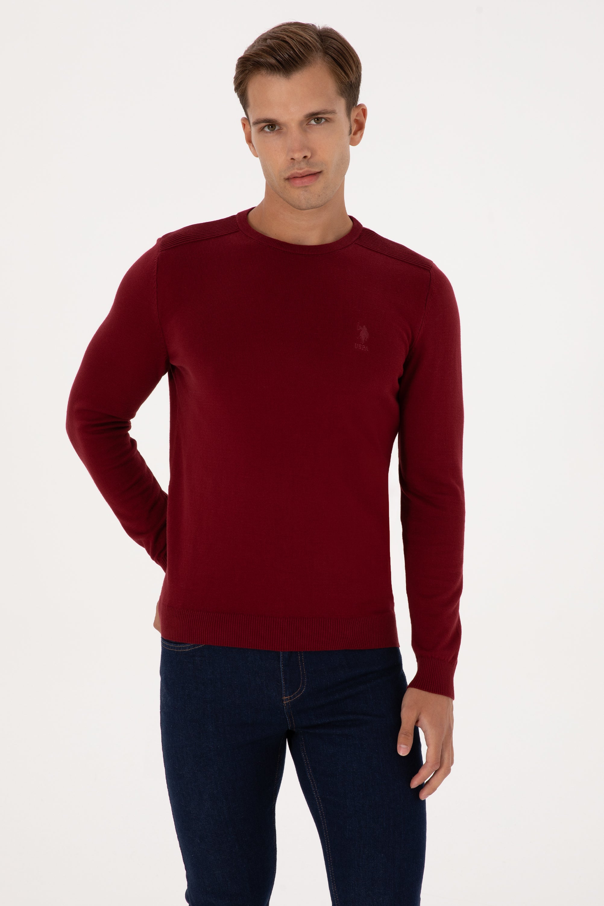 Pull TD01 BURGUNDY