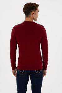 Pull TD01 BURGUNDY