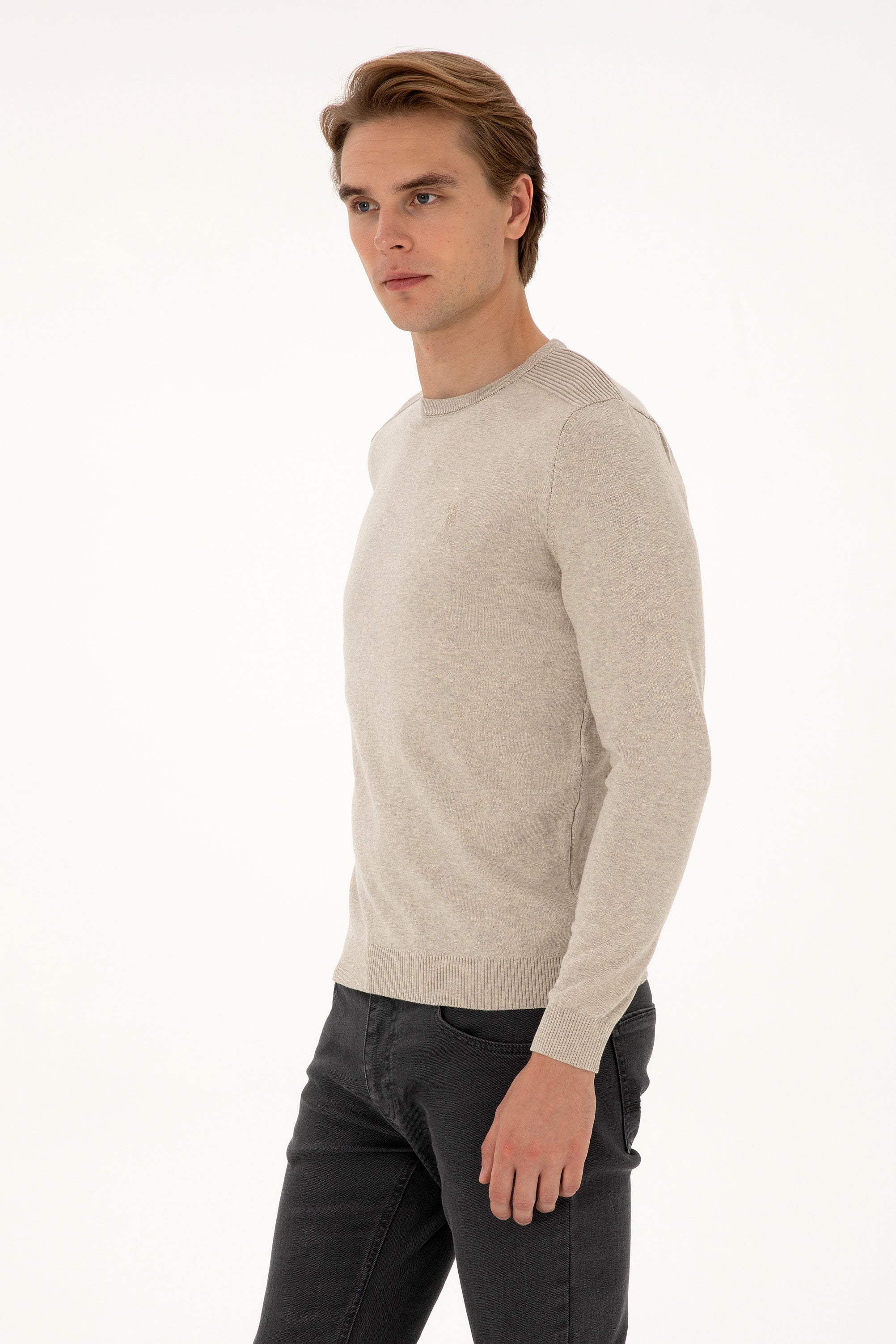 Pull TD01 STONE MELANGE