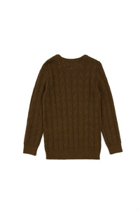 Pull OLDERKIDS GREEN MILITAIRE