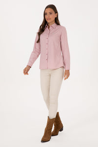 long-sleeve-shirt CRISTA Light Pink Orchids
