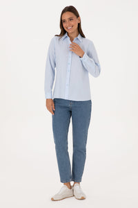 long-sleeve-shirt WOXCOLOR BLUE LIGHT