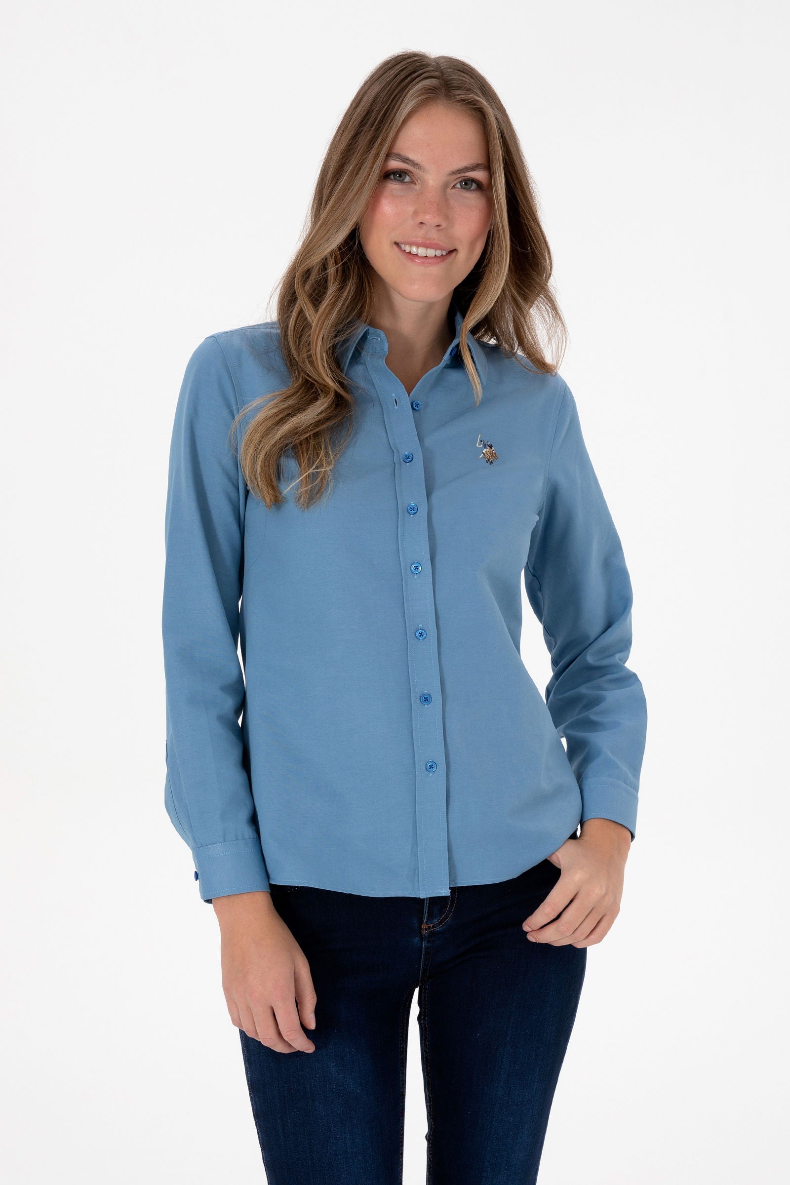 long-sleeve-shirt WOXCOLOR BLUE DARK