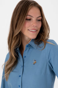long-sleeve-shirt WOXCOLOR BLUE DARK