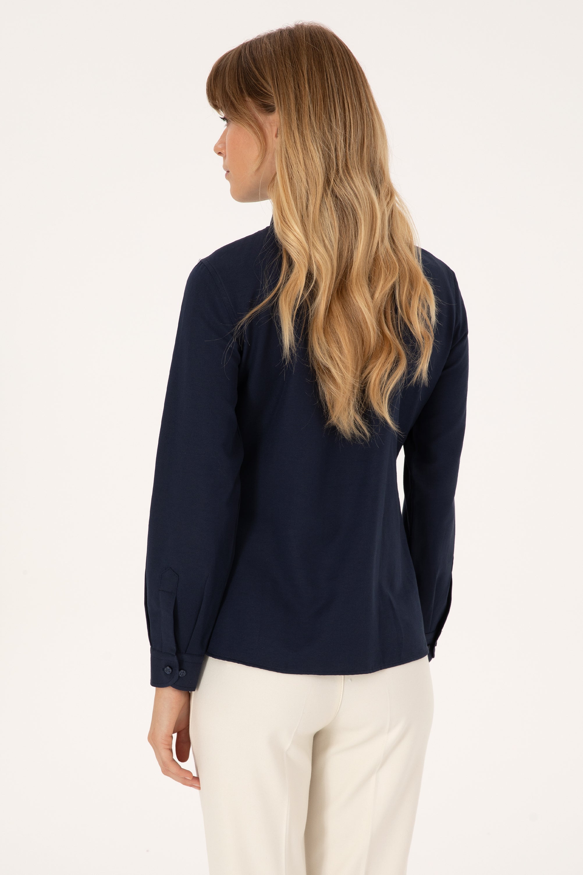 long-sleeve-shirt WOXCOLOR NAVY BLUE
