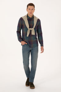 Chemise ASPALO GREEN FONCE