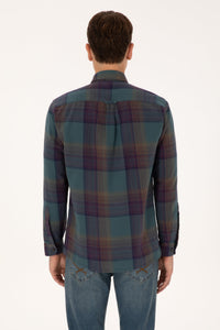 CHEMISE HOMME ASPALO GREEN-FONCE