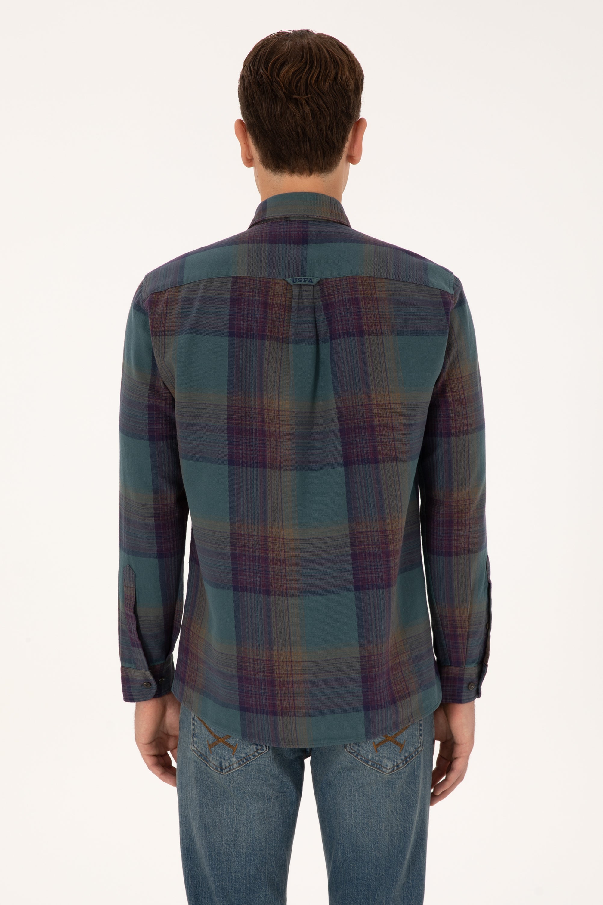 CHEMISE HOMME ASPALO GREEN-FONCE