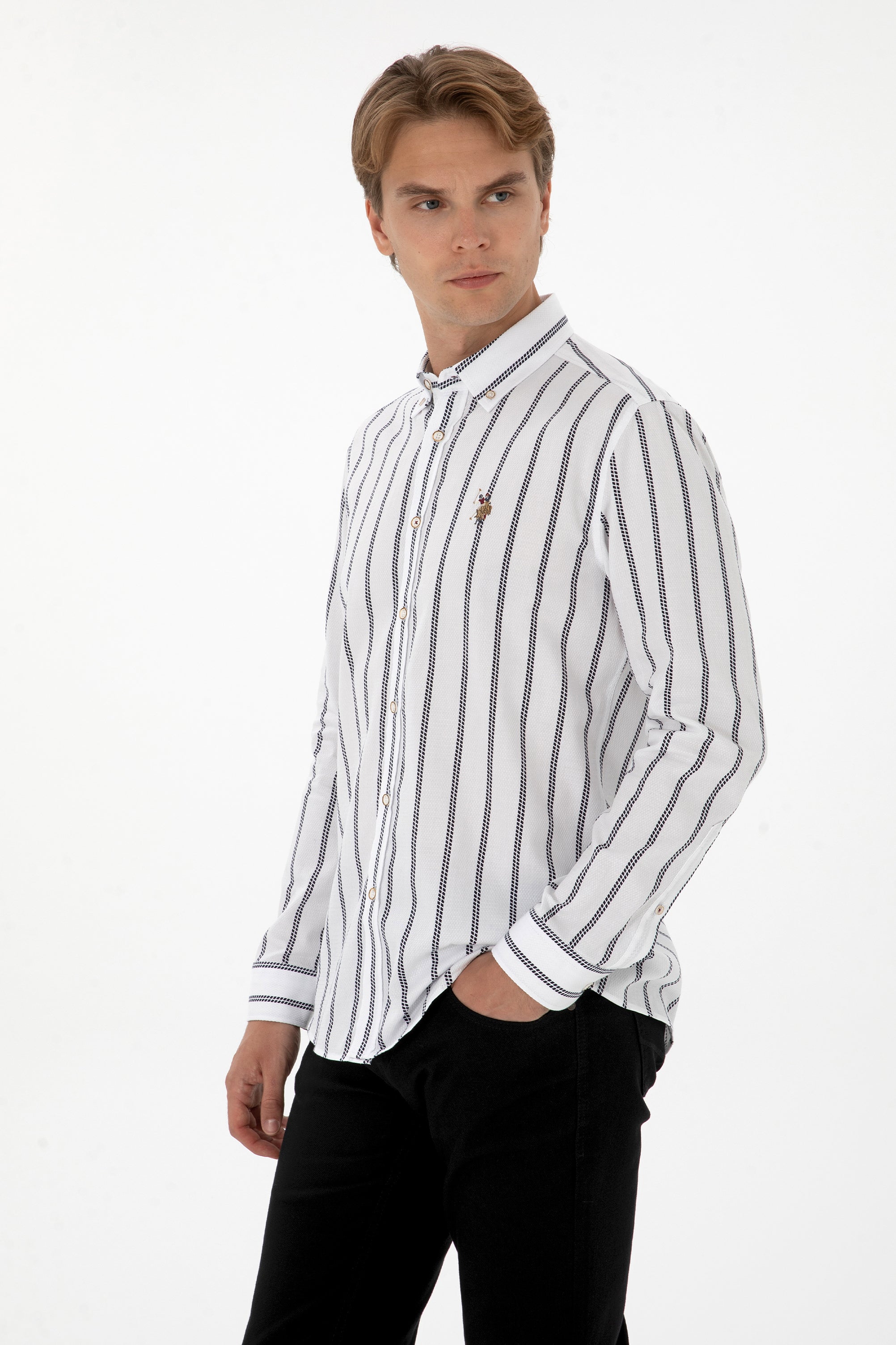 CHEMISE HOMME SEBASTIAN NAVY-BLUE