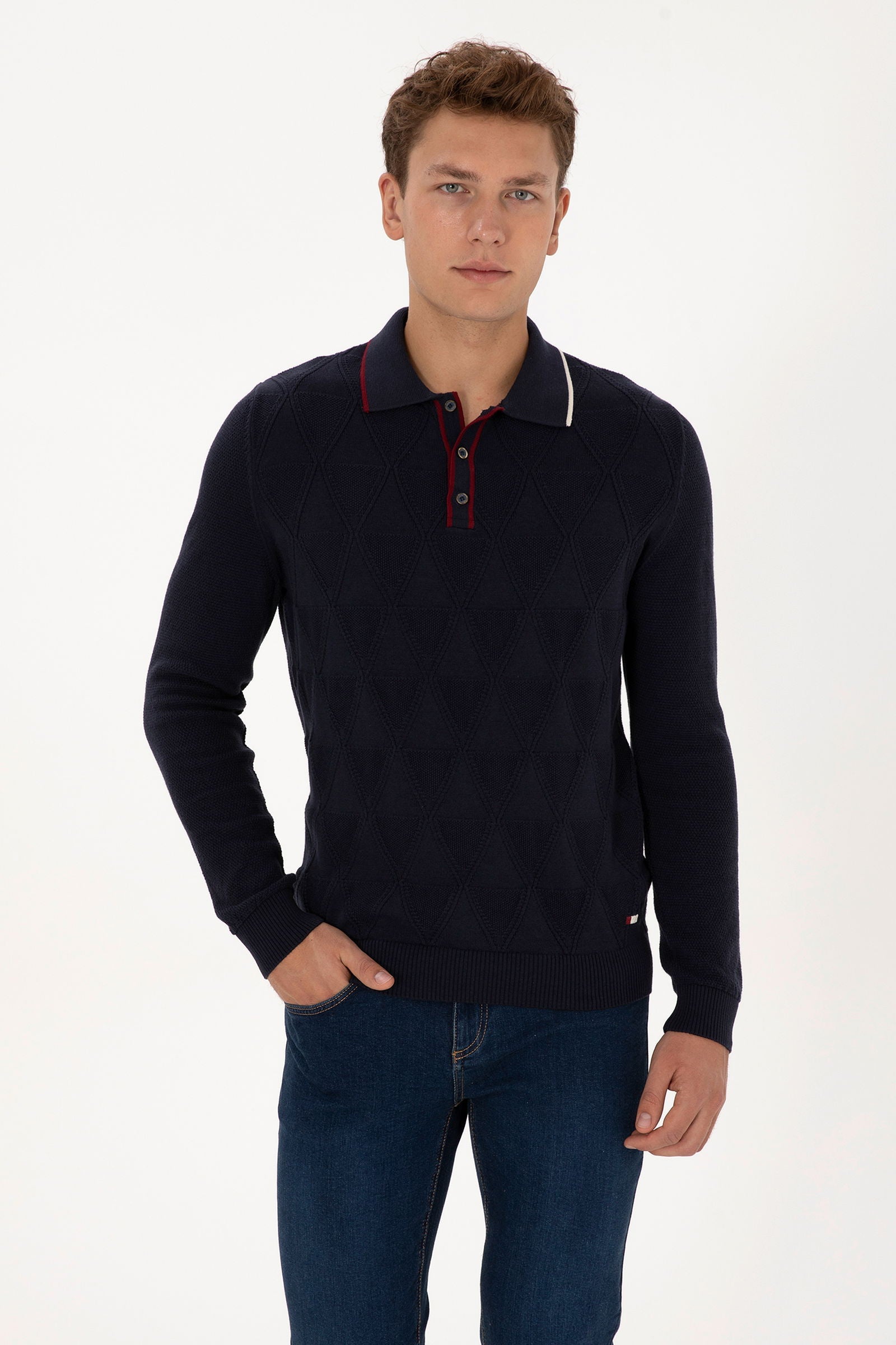 Pull TUSNAD NAVY BLUE