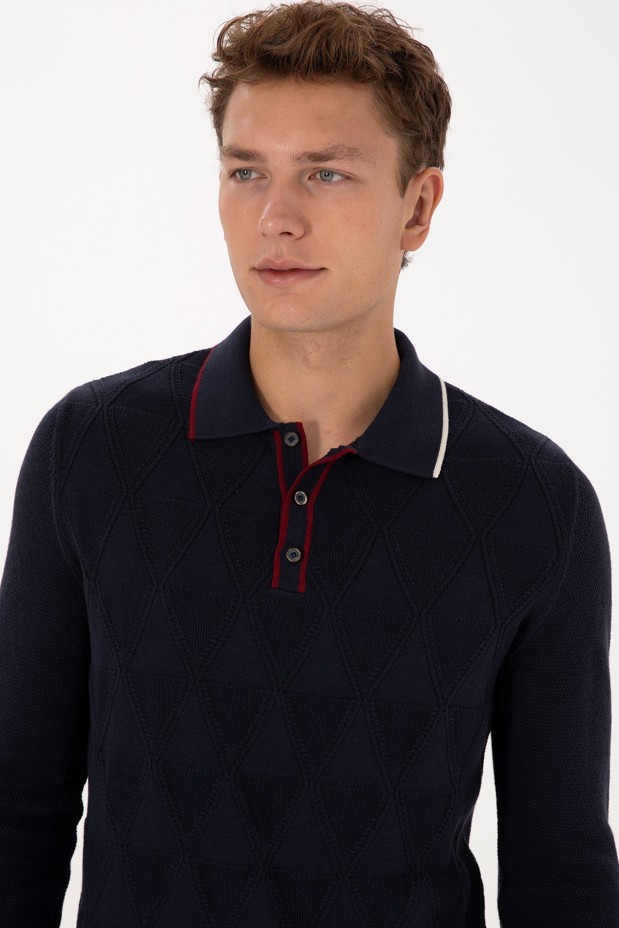 Pull TUSNAD NAVY BLUE