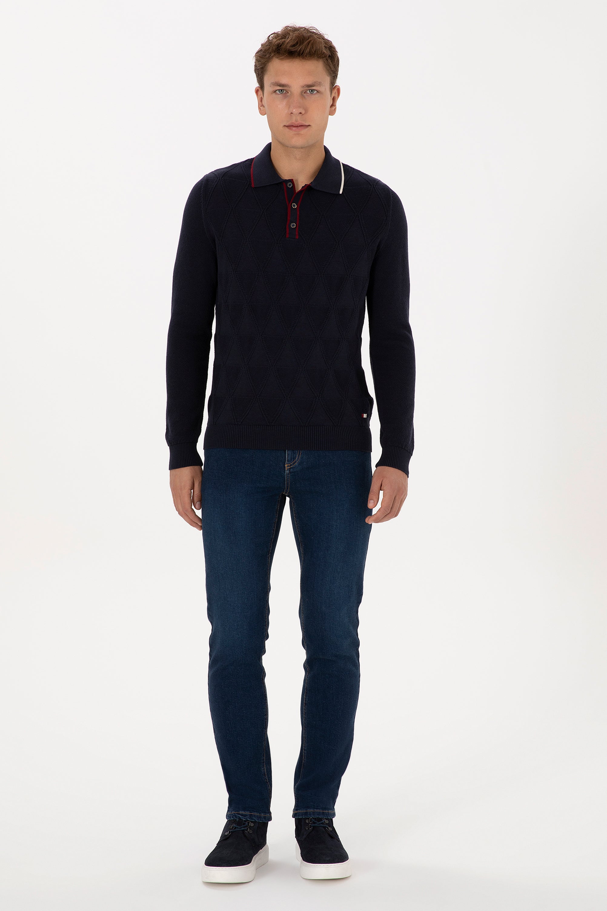 Pull TUSNAD NAVY BLUE