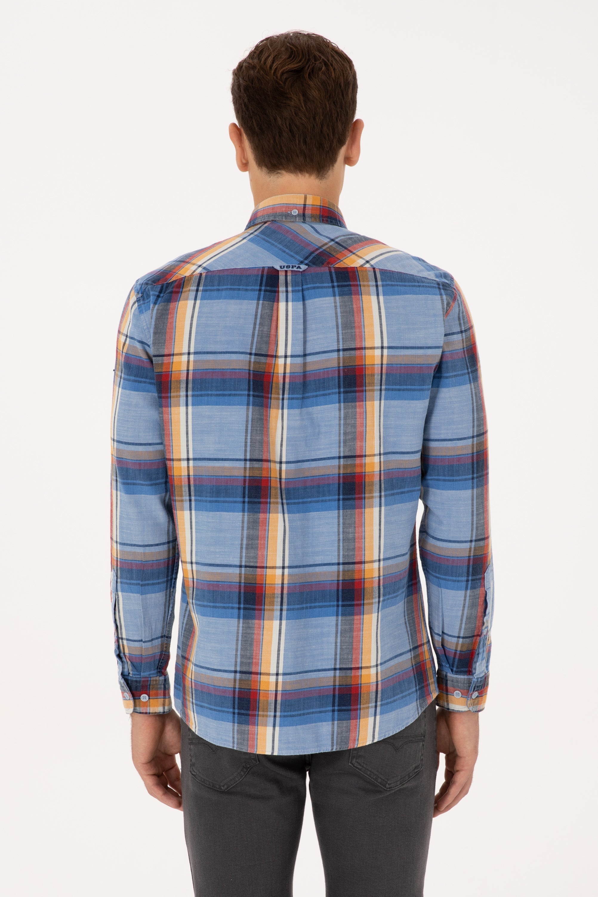 CHEMISE HOMME D-NARRO BLUE-DARK