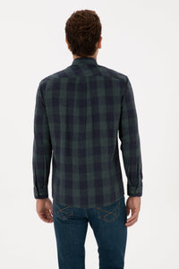 CHEMISE HOMME ASSELA GREEN-FONCE