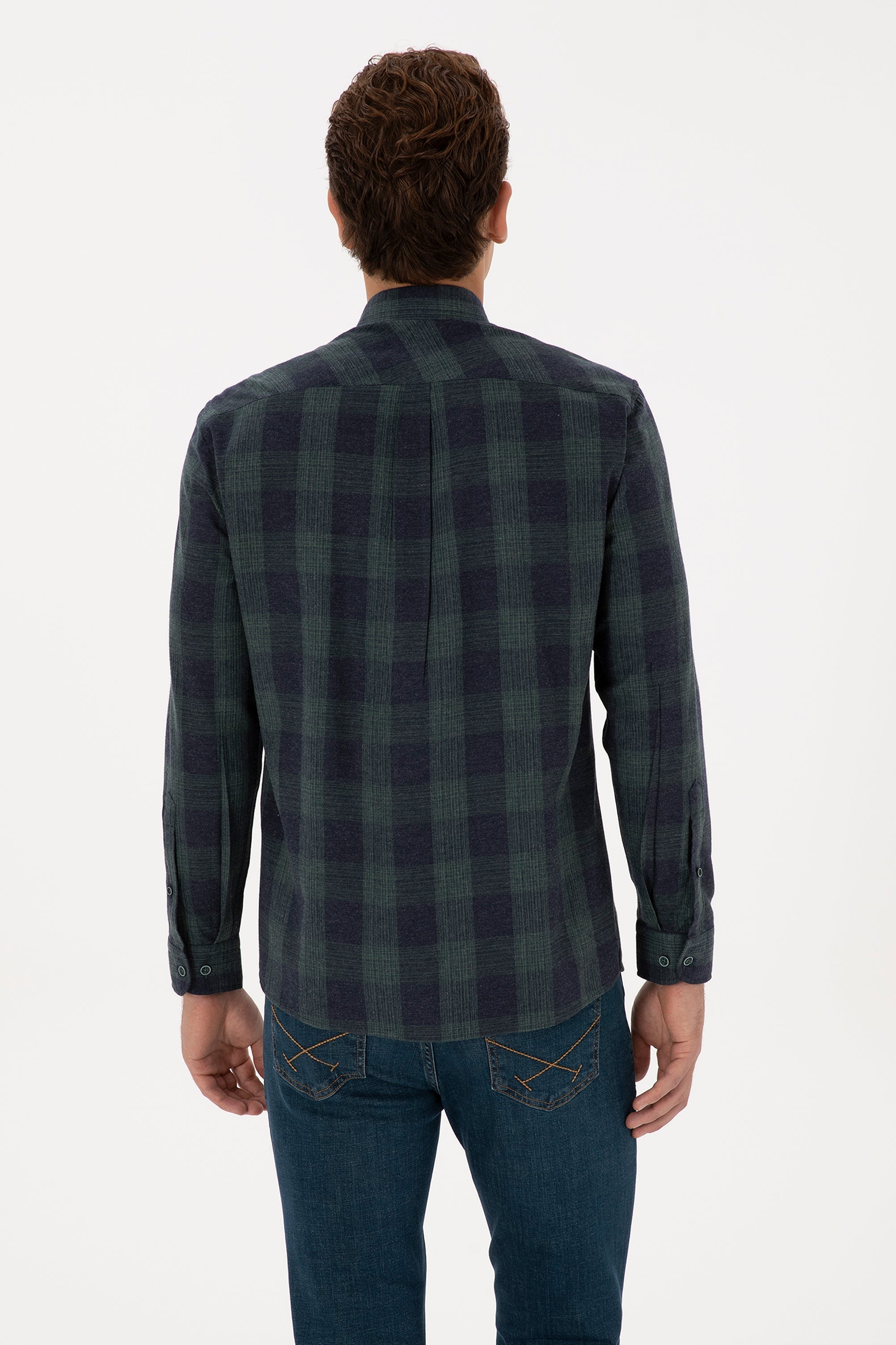 CHEMISE HOMME ASSELA GREEN-FONCE