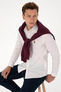 Chemise TOYA BURGUNDY
