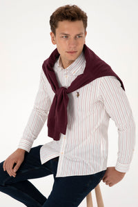 CHEMISE HOMME TOYA BURGUNDY