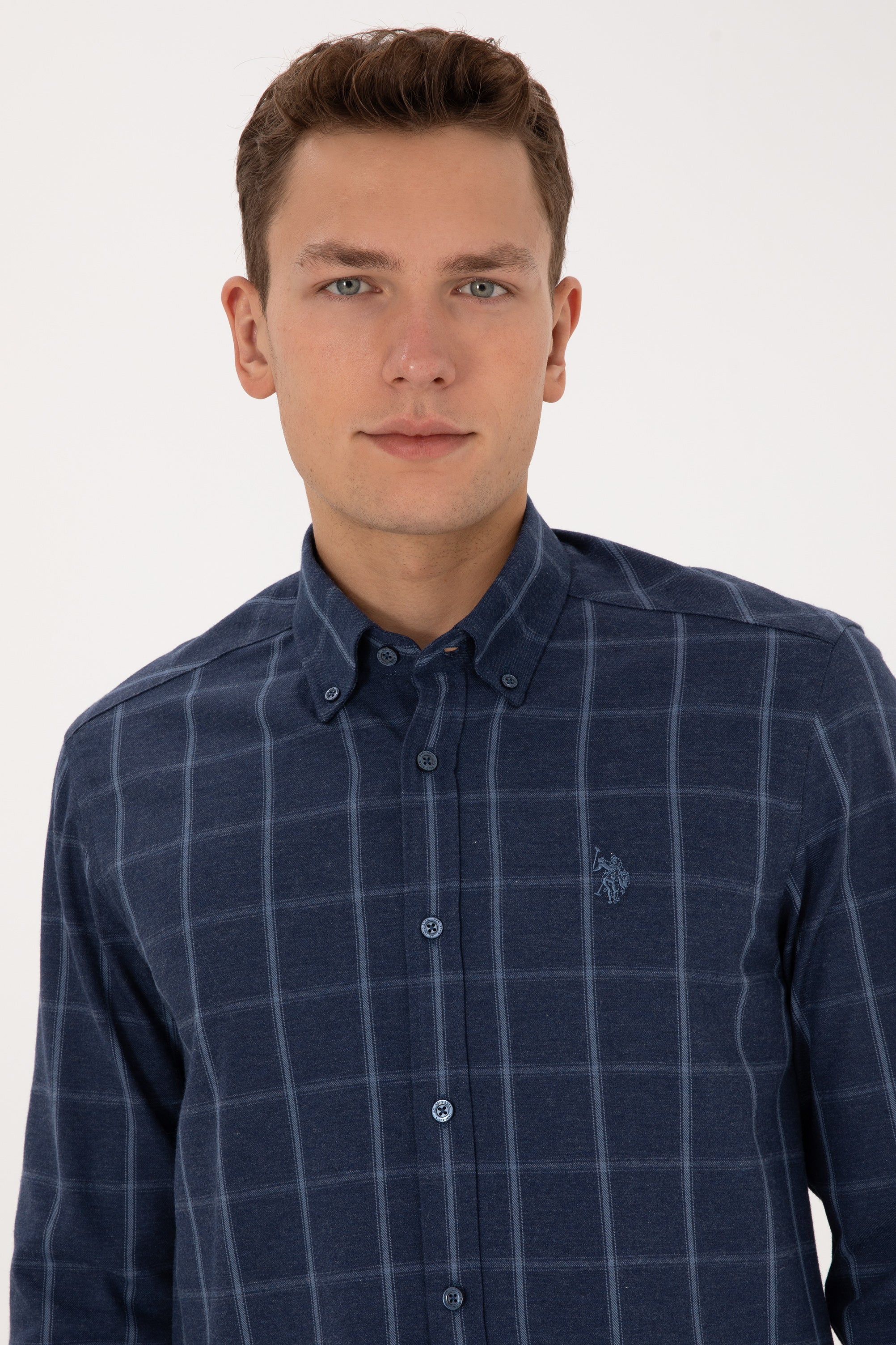 CHEMISE HOMME FRID NAVY-BLUE-LIGHT