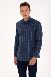 CHEMISE HOMME FRID NAVY-BLUE-LIGHT