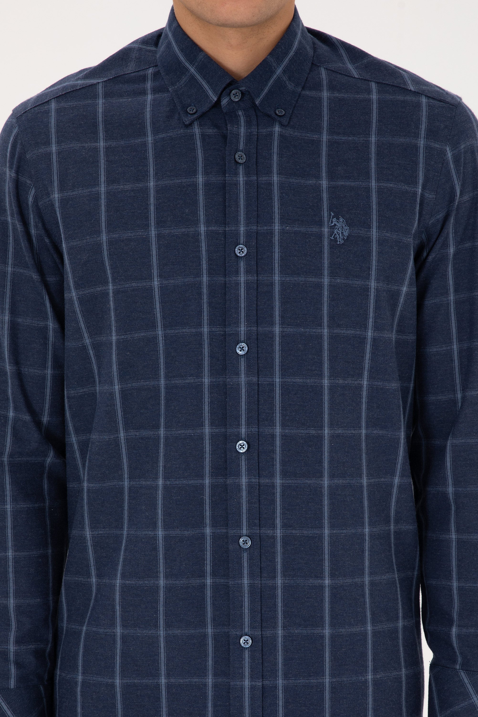 CHEMISE HOMME FRID NAVY-BLUE-LIGHT
