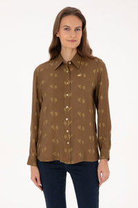 long-sleeve-shirt EDELLE GREEN MILITAIRE
