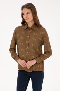 long-sleeve-shirt EDELLE GREEN MILITAIRE