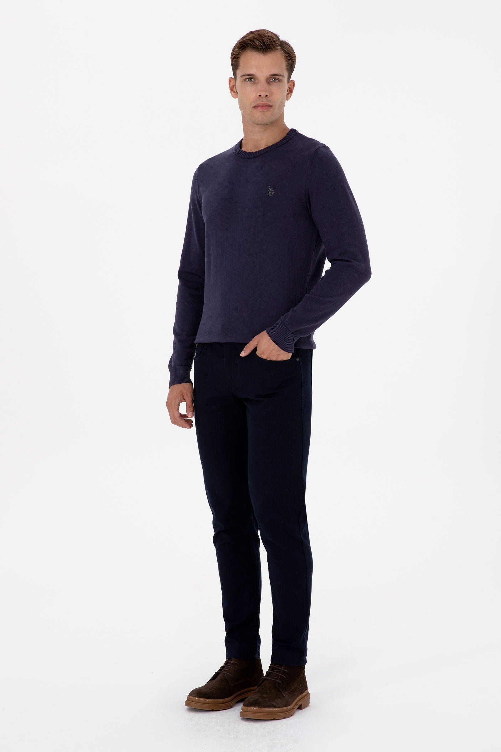 PANTALON HOMME MICALEX NAVY-BLUE