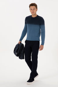 PANTALON HOMME LUIS NAVY-BLUE