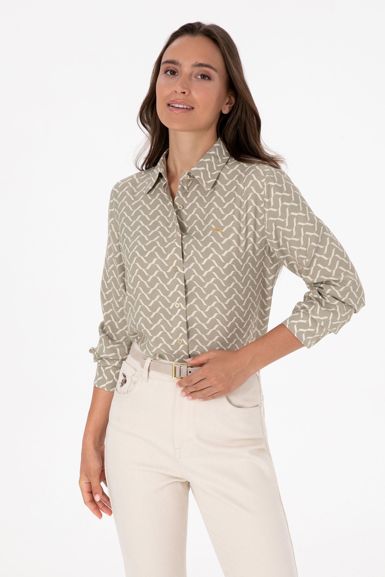 CHEMISE FEMME GRASSO GREEN-LIGHT