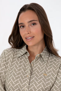 CHEMISE FEMME GRASSO GREEN-LIGHT