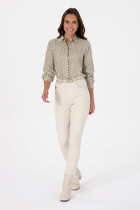 CHEMISE FEMME GRASSO GREEN-LIGHT