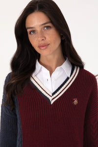 PULL FEMME EZIO NAVY BLUE