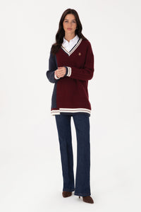 PULL FEMME EZIO NAVY BLUE