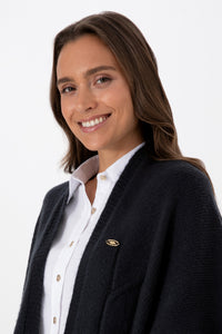 CARDIGAN FEMME GLAZE NAVY-BLUE-LIGHT