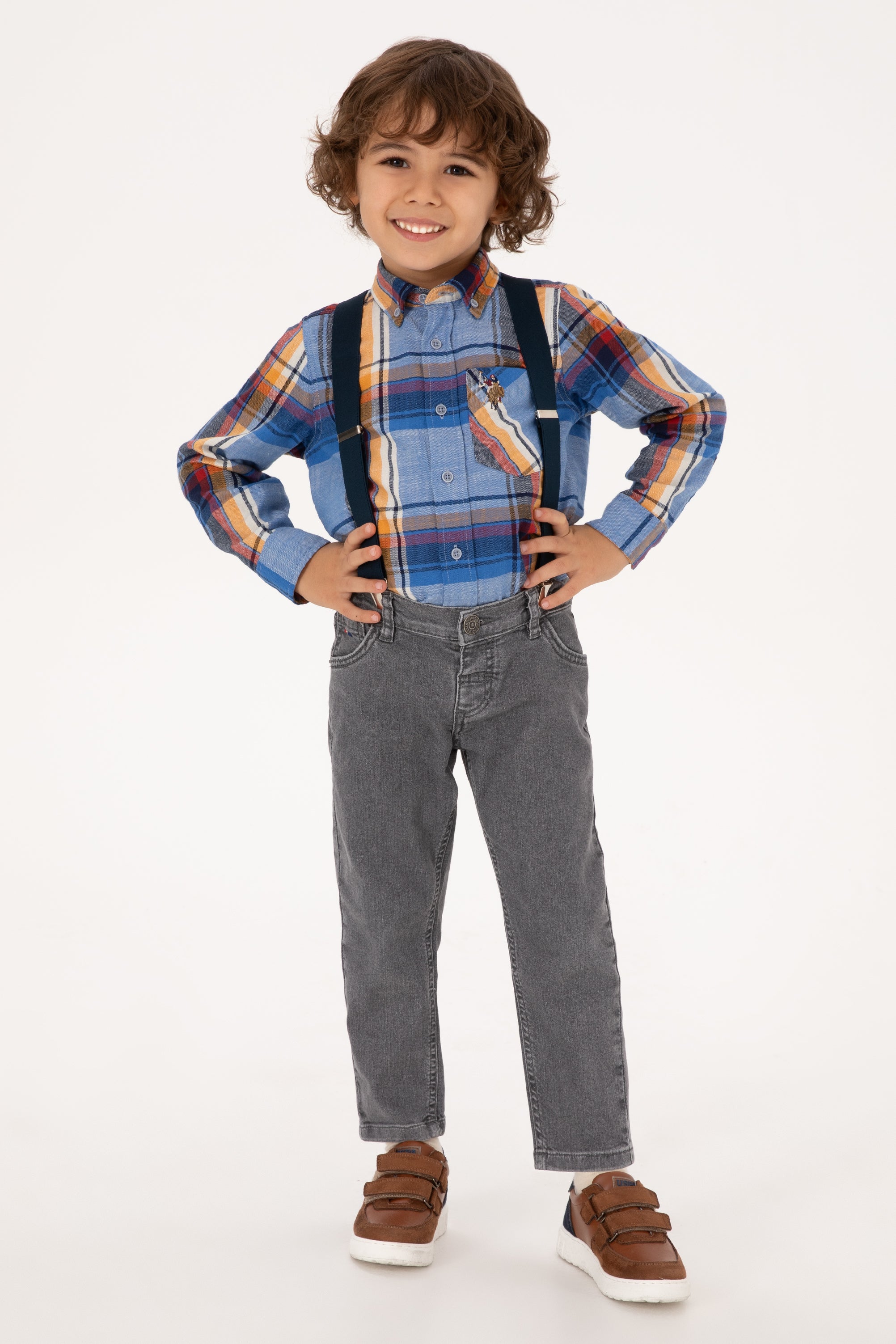 Chemise D-NARROKIDS BLUE DARK