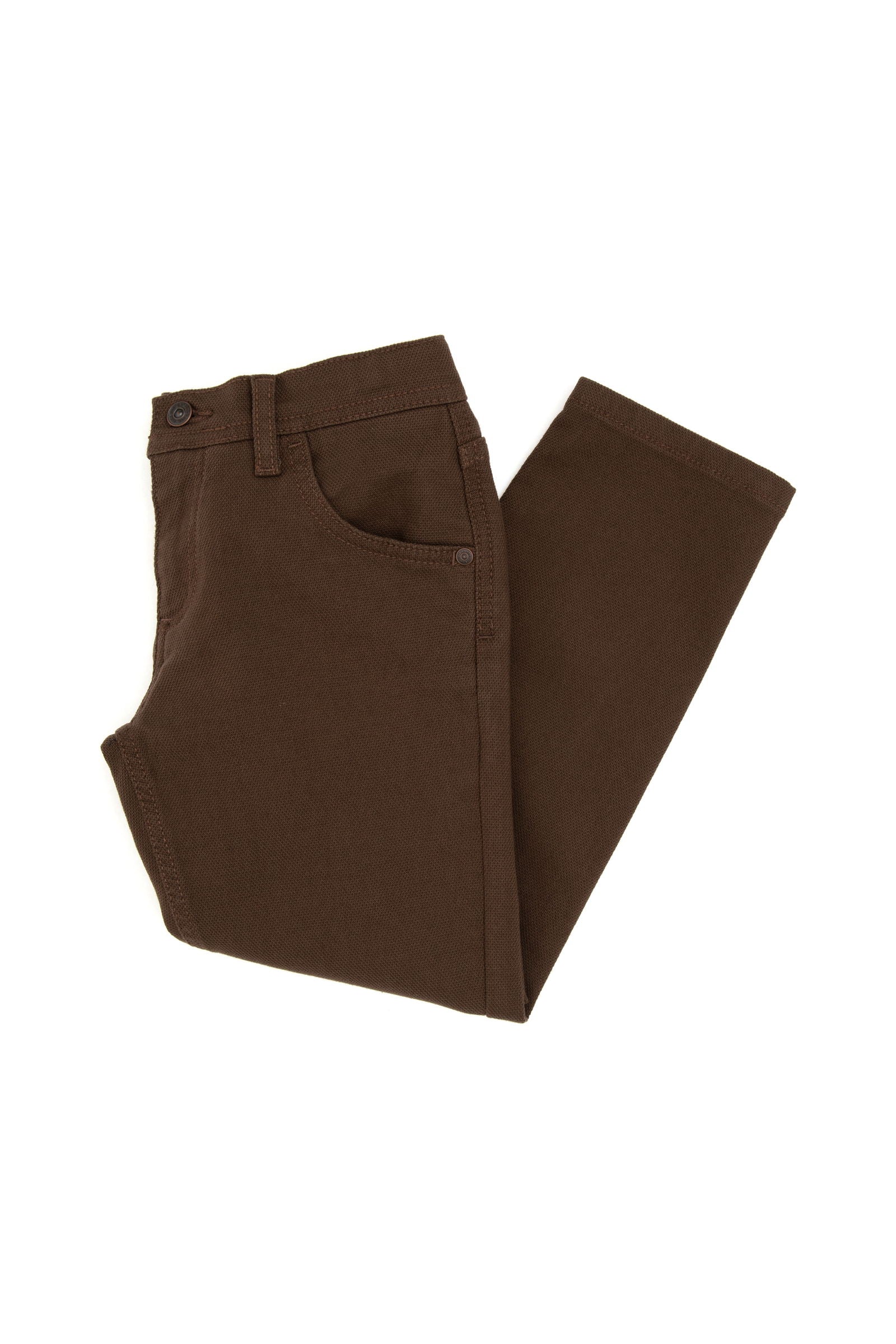 PANTALON GARCON MICALEXKIDS BROWN