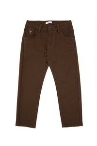 Pantalon MICALEXKIDS BROWN