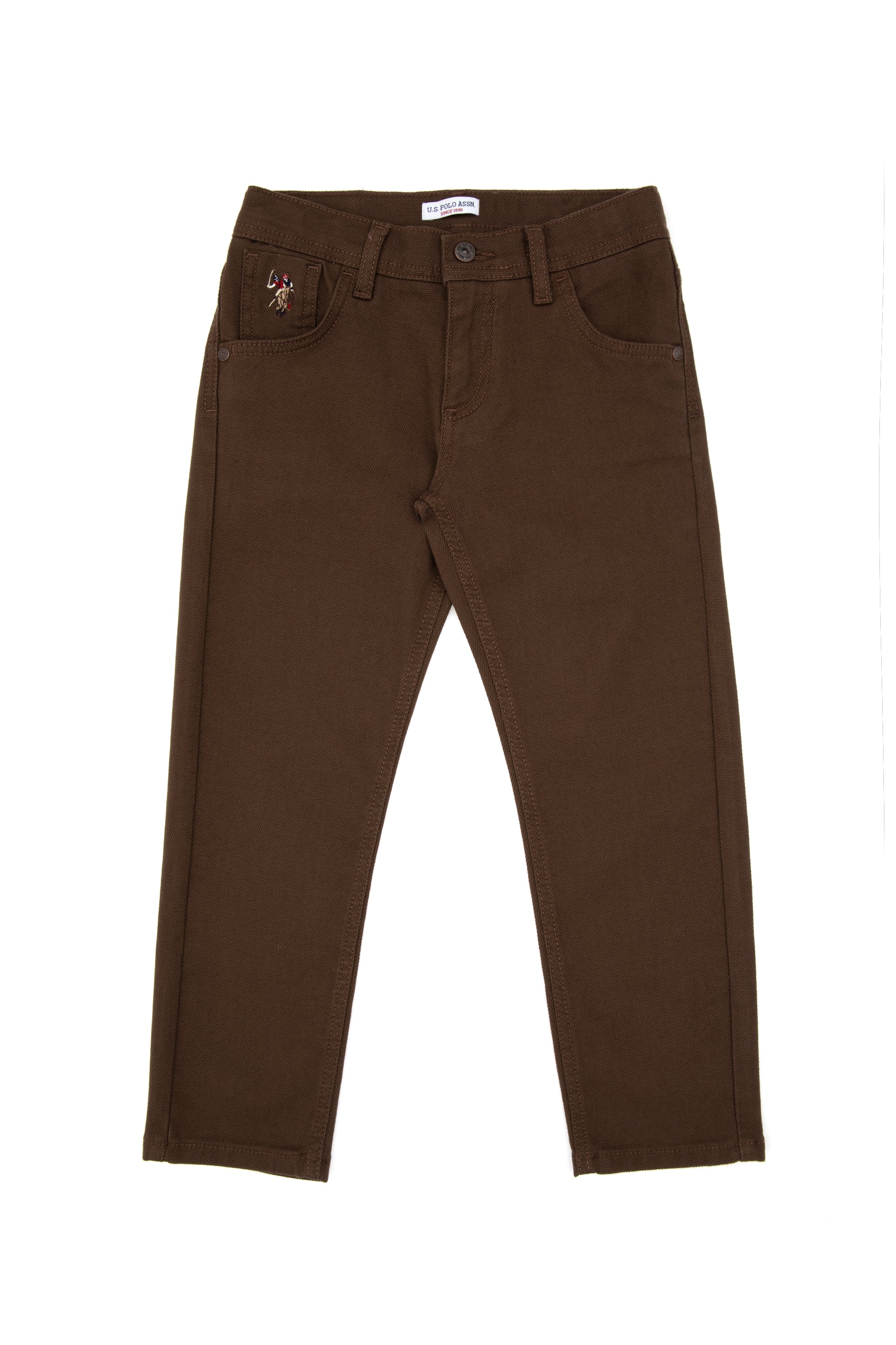 PANTALON GARCON MICALEXKIDS BROWN