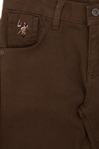 Pantalon MICALEXKIDS BROWN