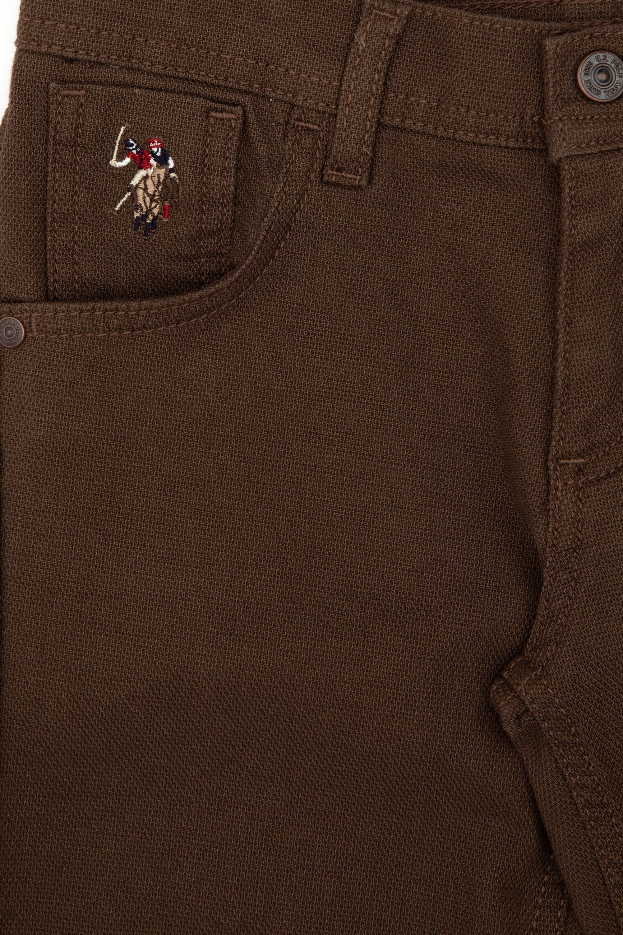 PANTALON GARCON MICALEXKIDS BROWN