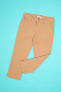 PANTALON GARCON GIRNOKIDS BROWN-CAMEL