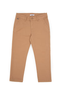 PANTALON GARCON GIRNOKIDS BROWN-CAMEL
