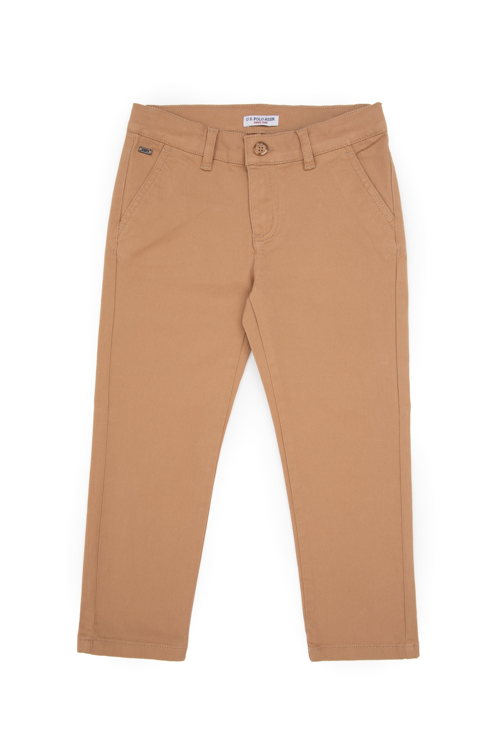 PANTALON GARCON GIRNOKIDS BROWN-CAMEL