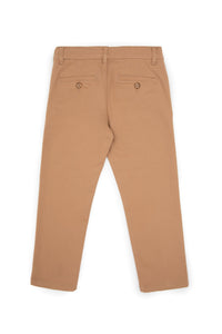 PANTALON GARCON GIRNOKIDS BROWN-CAMEL