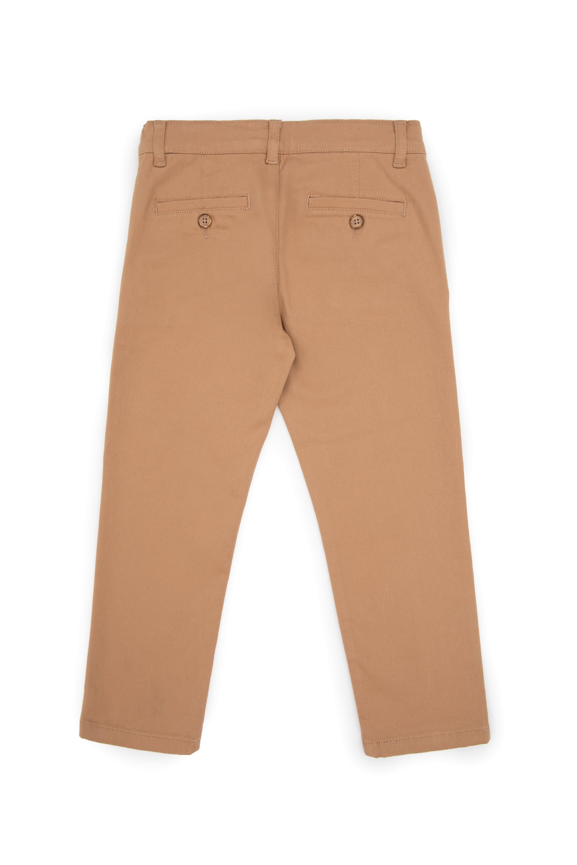 PANTALON GARCON GIRNOKIDS BROWN-CAMEL