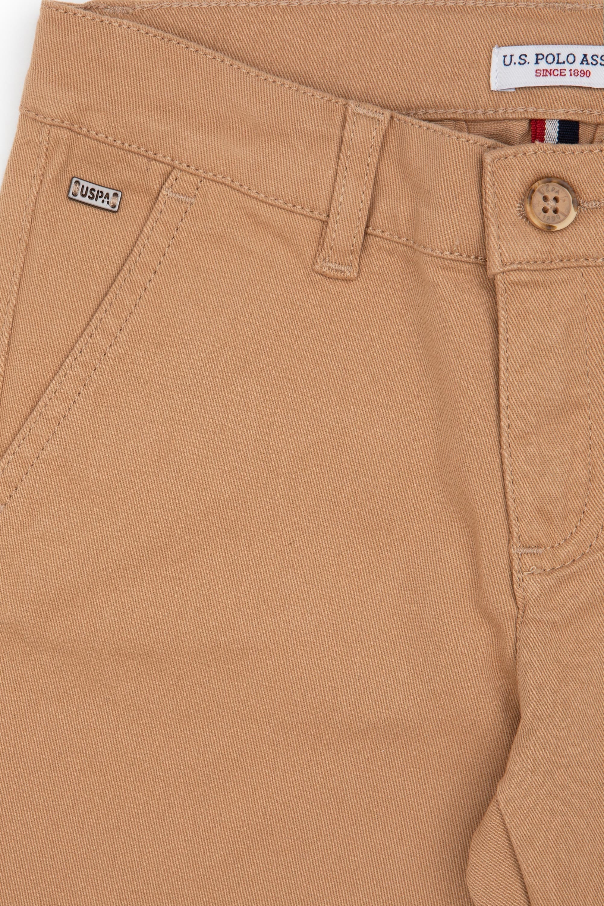 PANTALON GARCON GIRNOKIDS BROWN-CAMEL